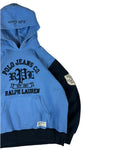 90s Polo Jeans Co. By Ralph Lauren Hoodie Blau L
