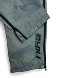 00s Nike Full Zip Trackpants Tear Away Warm Up Grau L