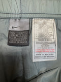00s Nike Full Zip Trackpants Tear Away Warm Up Grau L