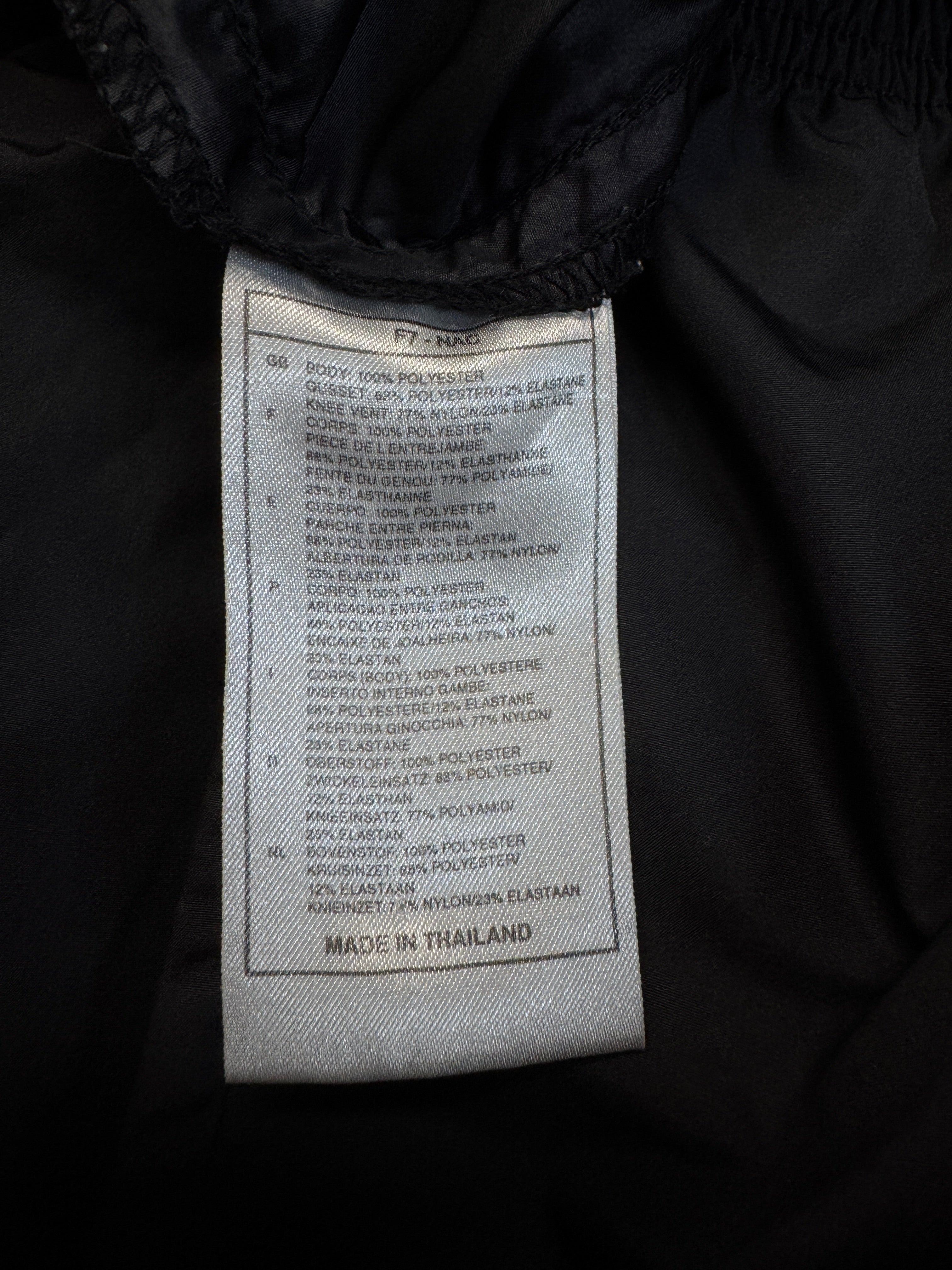 90s Nike Trackpants Clima-F.I.T. Schwarz XL