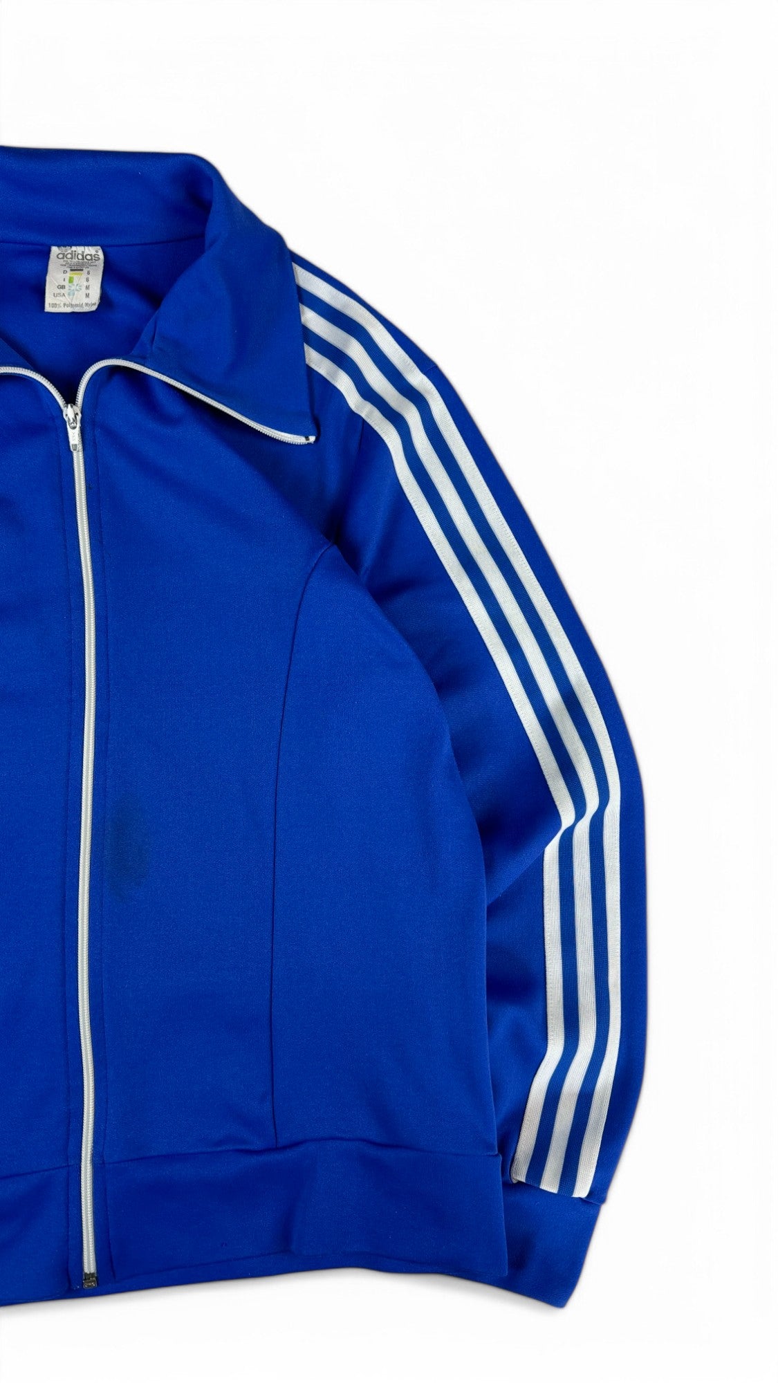 Vintage Adidas Sportjacke Early 80s Blau D6 M