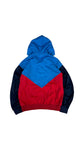 Vintage Adidas Sportjacke/Hoodie 80s 1/4/Quarter Zip "Colorado" Colorblocked S-M
