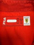 2003 Fila Kurzarmhemd Ferrari Racing Rot L