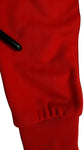 Vintage Adidas Sportjacke Early 80s Beckenbauer Damen Rot Weiß D40 M