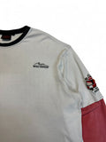 2006 Michael Schuhmacher Longsleeve "Race to win" Trashed Weiß Rot XL