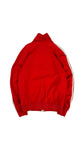 Vintage Adidas Sportjacke Early 80s Beckenbauer Damen Rot Weiß D40 M