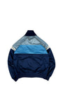 Vintage Adidas Sportjacke 80s Basic Blau Grau M-L