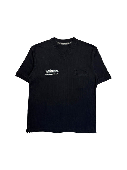 90s Racing F1 Shirt Team McLaren Mercedes Schwarz M