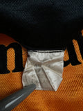 Rare! Vintage Admiral Trikot 80s Pr1me Computer Werbung Orange Schwarz L