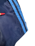 80s Adidas Shorts Nylon Glanz Sprinter Made In West Germany Dunkelblau
