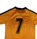 Rare! Vintage Admiral Trikot 80s Pr1me Computer Werbung Orange Schwarz L