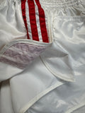 80s Adidas Shorts Nylon Glanz Sprinter Made In West Germany Weiß