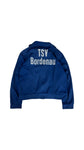 Vintage Adidas Sportjacke Early 80s "TSV Bordenau" Blau 152 XXS
