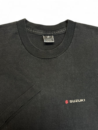 90s Screen Stars Shirt Suzuki Single Stitch Schwarz M