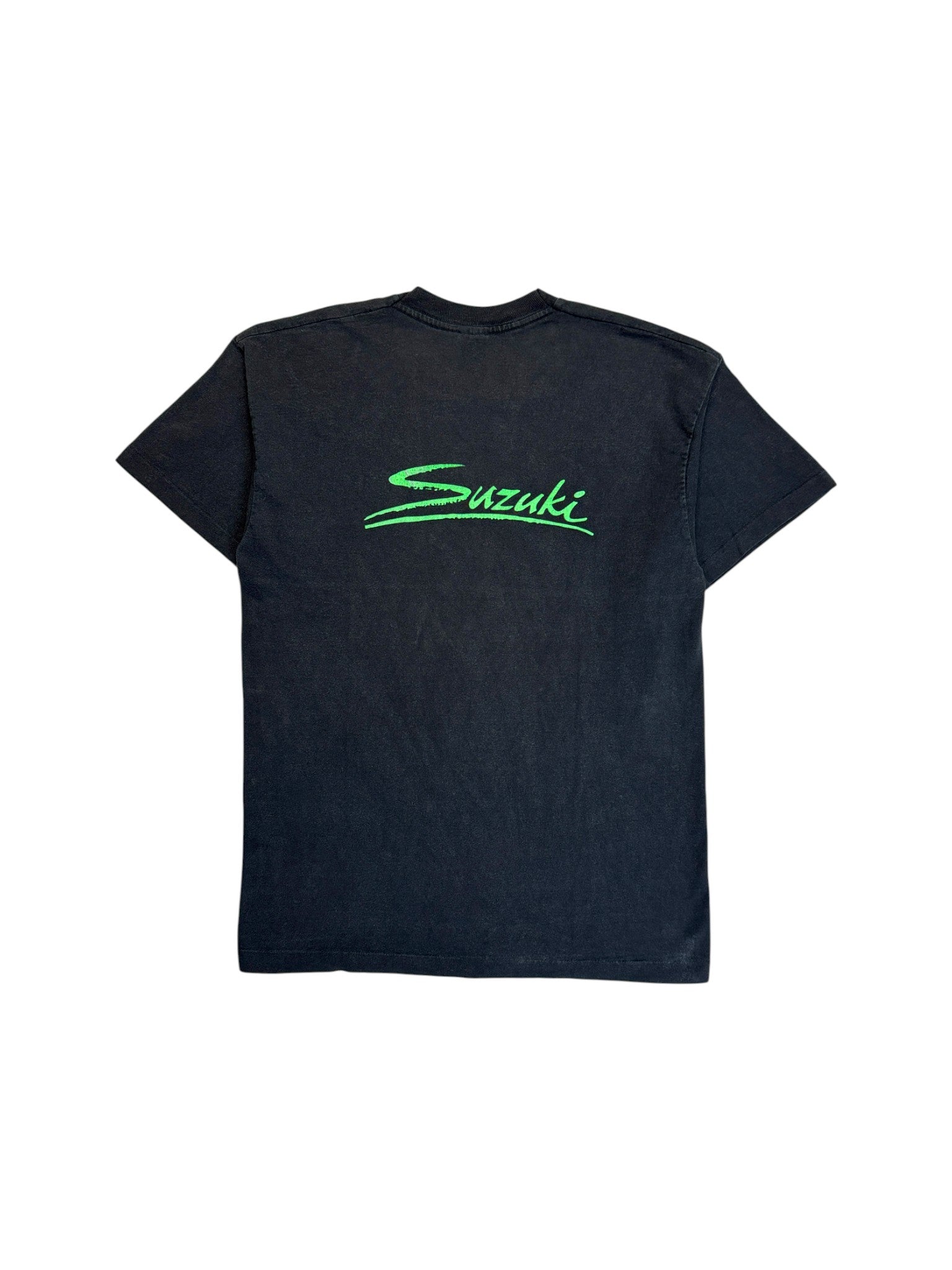 90s Screen Stars Shirt Suzuki Single Stitch Schwarz M