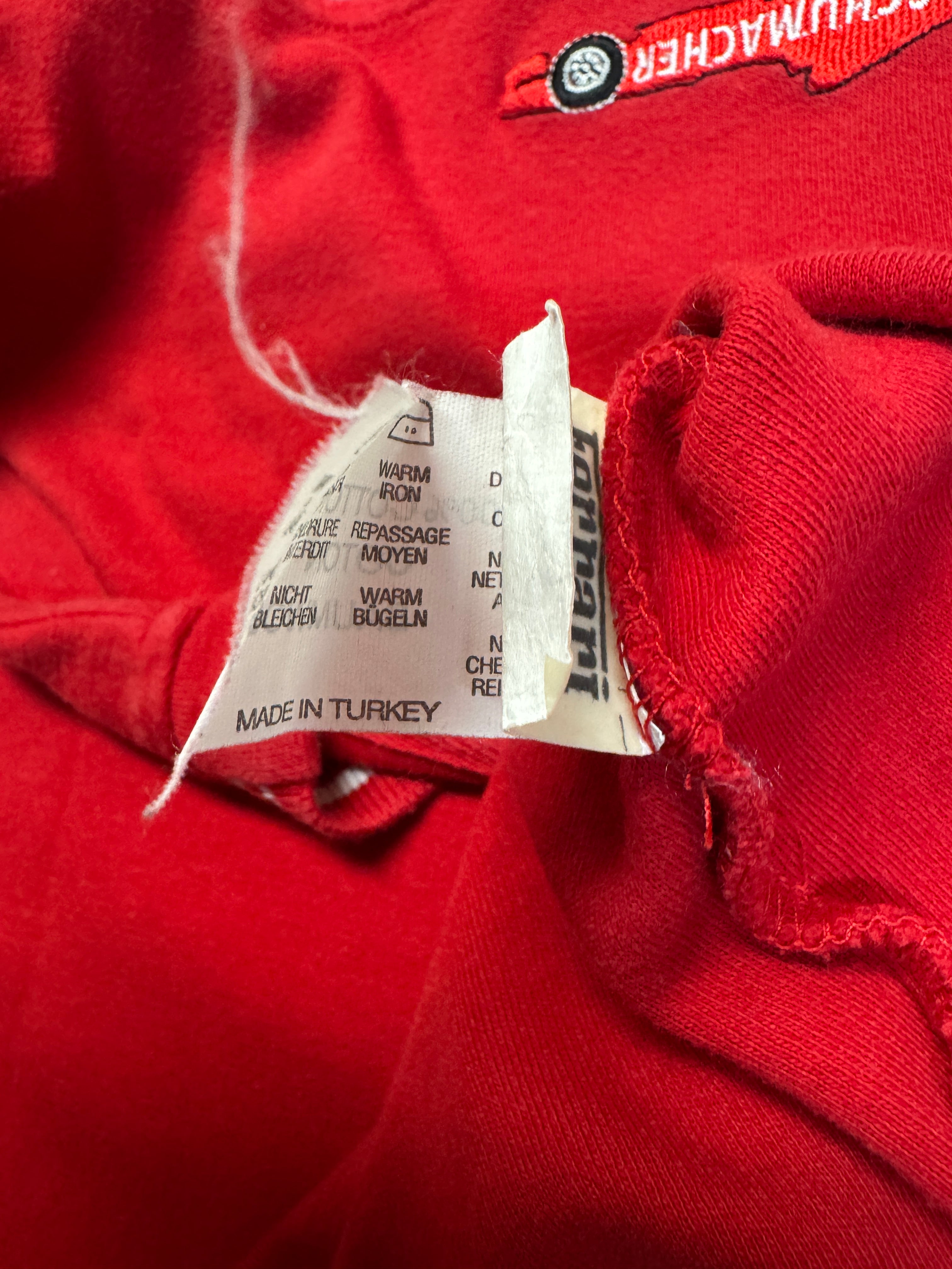 1999 Ferrari Shirt Michael Schuhmacher Rot L