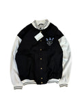 Vintage Adidas Varsity Tracksuit 90s Deadstock Athletic Club "AAC" Neu Mit Etikett Schwarz Grau (5) M