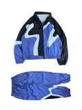 Vintage Adidas Tracksuit Damen 90s Blau Weiß (42) M