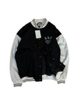 Vintage Adidas Varsity Tracksuit 90s Deadstock Athletic Club "AAC" Neu Mit Etikett Schwarz Grau (5) M