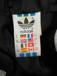 Vintage Adidas Varsity Tracksuit 90s Deadstock Athletic Club "AAC" Neu Mit Etikett Schwarz Grau (5) M