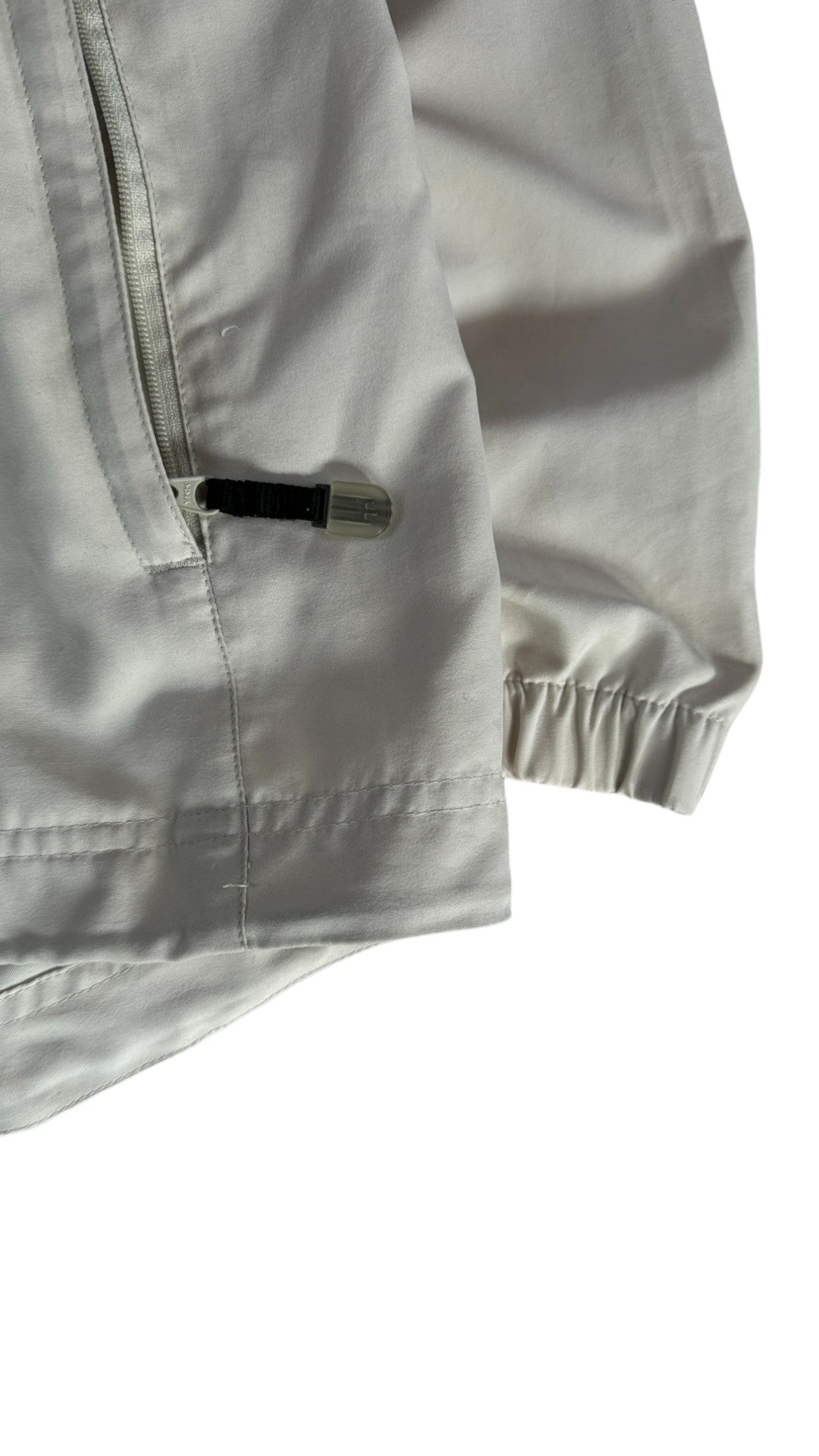 Adidas Sportjacke/Windbreaker 2003 Climashell Quarterzip Creme/Weiß XL