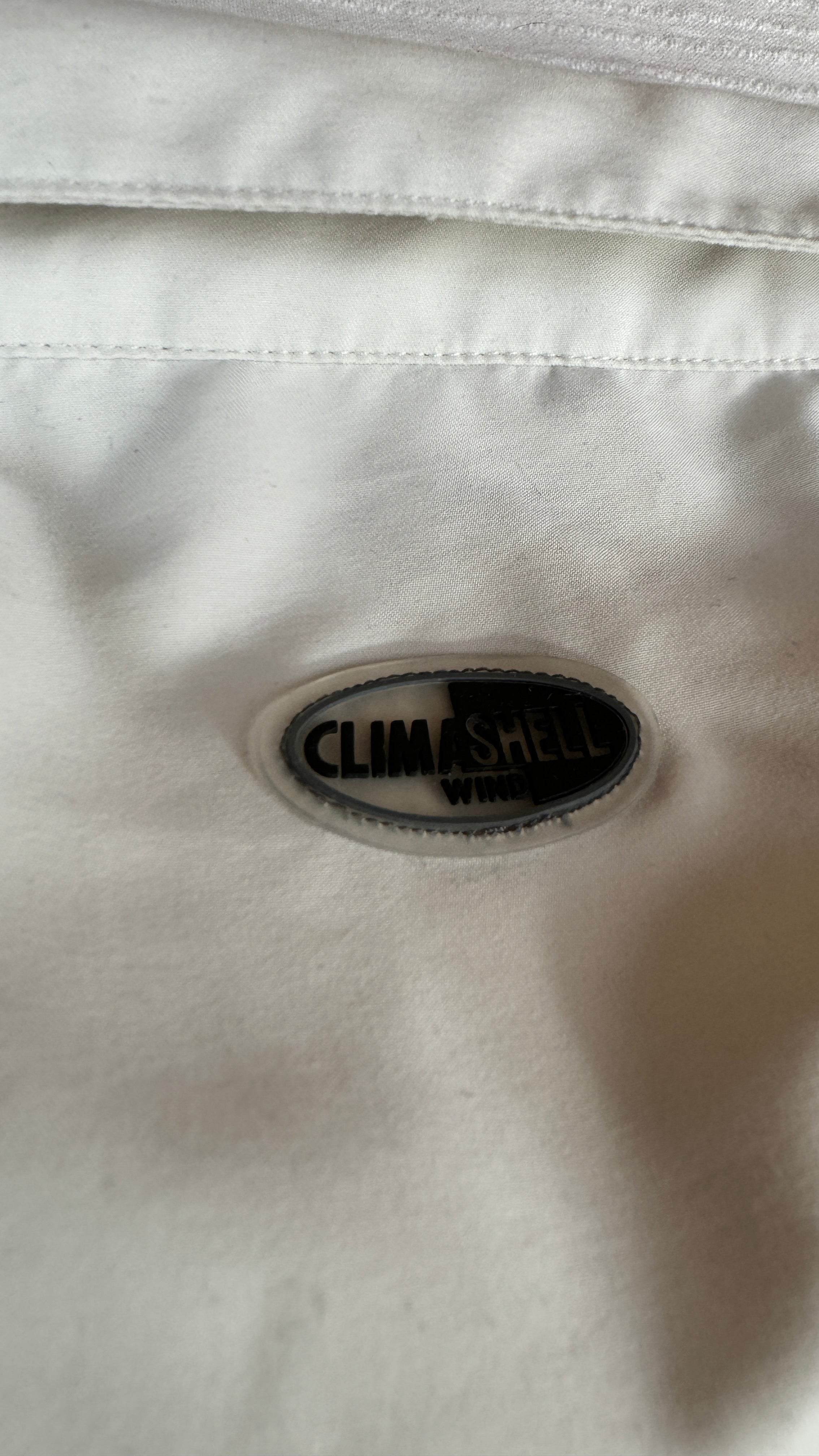 Adidas Sportjacke/Windbreaker 2003 Climashell Quarterzip Creme/Weiß XL