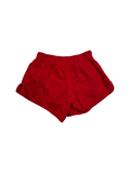 80s Adidas Shorts Sprinter Baumwolle Made In West Germany Rot