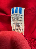 80s Adidas Shorts Sprinter Baumwolle Made In West Germany Rot