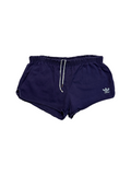 80s Adidas Shorts Sprinter Baumwolle Made In West Germany Dunkelblau