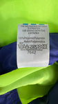 Vintage Adidas Windbreaker 80s Nylon Kapuze im Kragen Grün Lila D9 XL-XXL