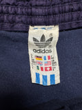 80s Adidas Shorts Sprinter Baumwolle Made In West Germany Dunkelblau