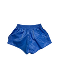 80s Adidas Shorts Nylon Glanz Sprinter Made In West Germany Blau