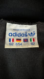 Vintage Adidas Sportjacke 80s Made In France By Ventex Schwarz Rosa 54 L-XL