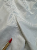 80s Adidas Shorts Nylon Glanz Sprinter Weiß