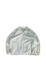 Vintage Adidas Sportjacke 80s Damen Made In West-Germany Bunte Akzente Weiß D42 M-L