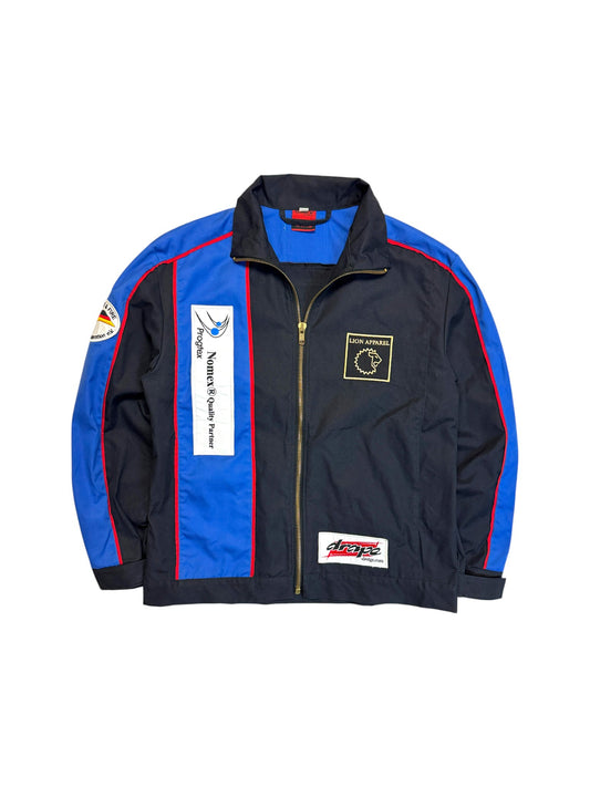 2003 German Police & Fire Jacke WP&FG Barcelona 2003 Schwarz Blau M