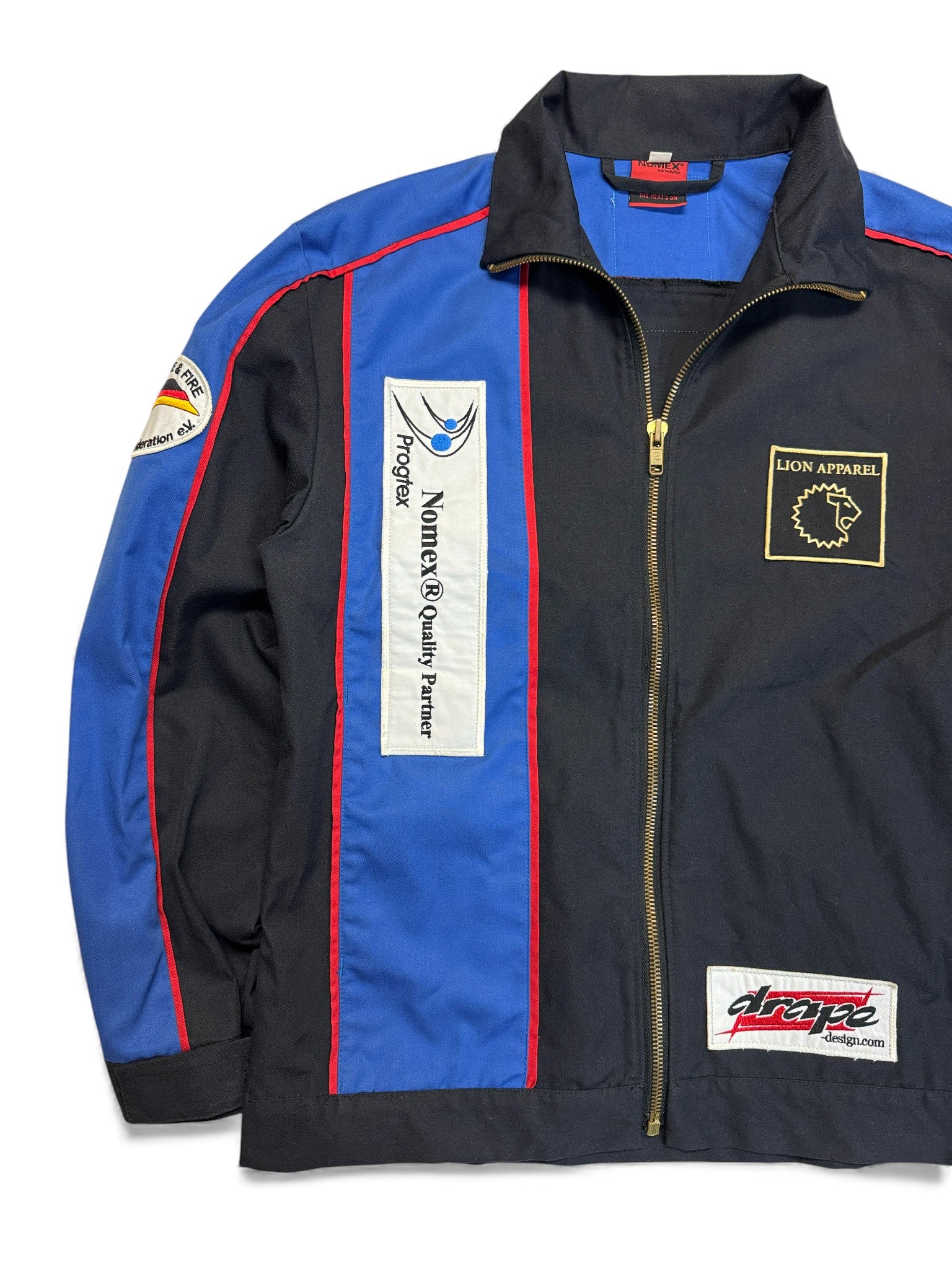 2003 German Police & Fire Jacke WP&FG Barcelona 2003 Schwarz Blau M