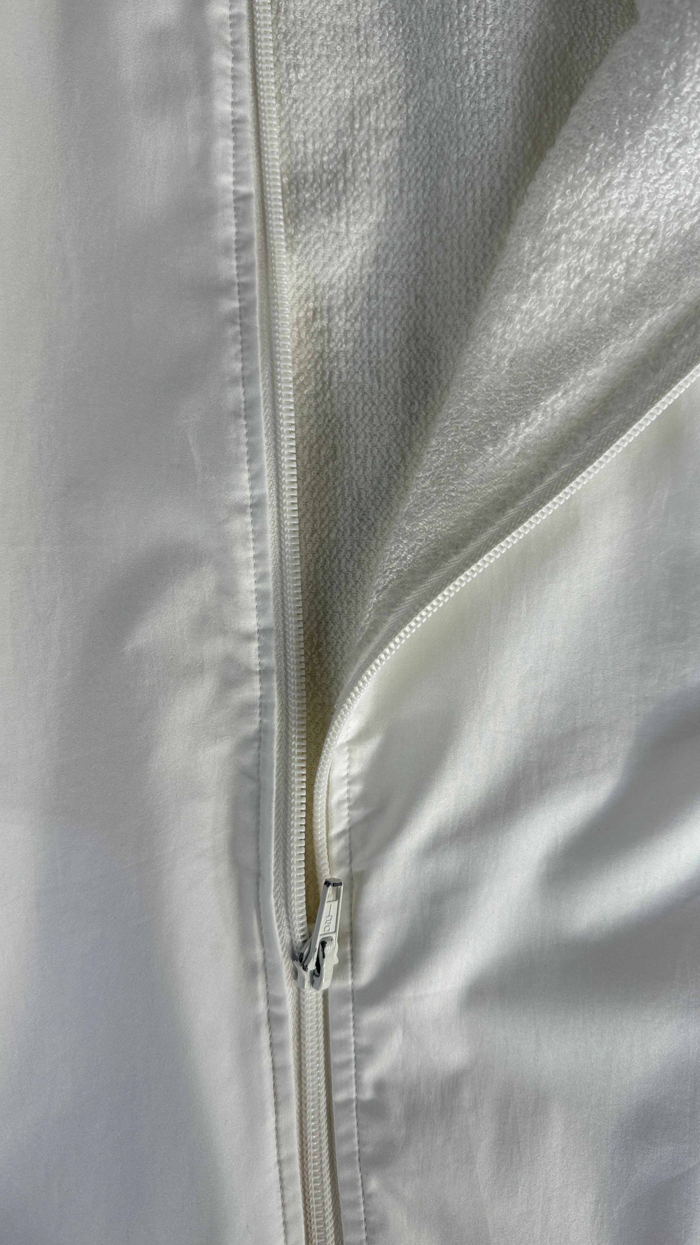 Vintage Adidas Sportjacke 80s Damen Made In West-Germany Bunte Akzente Weiß D42 M-L