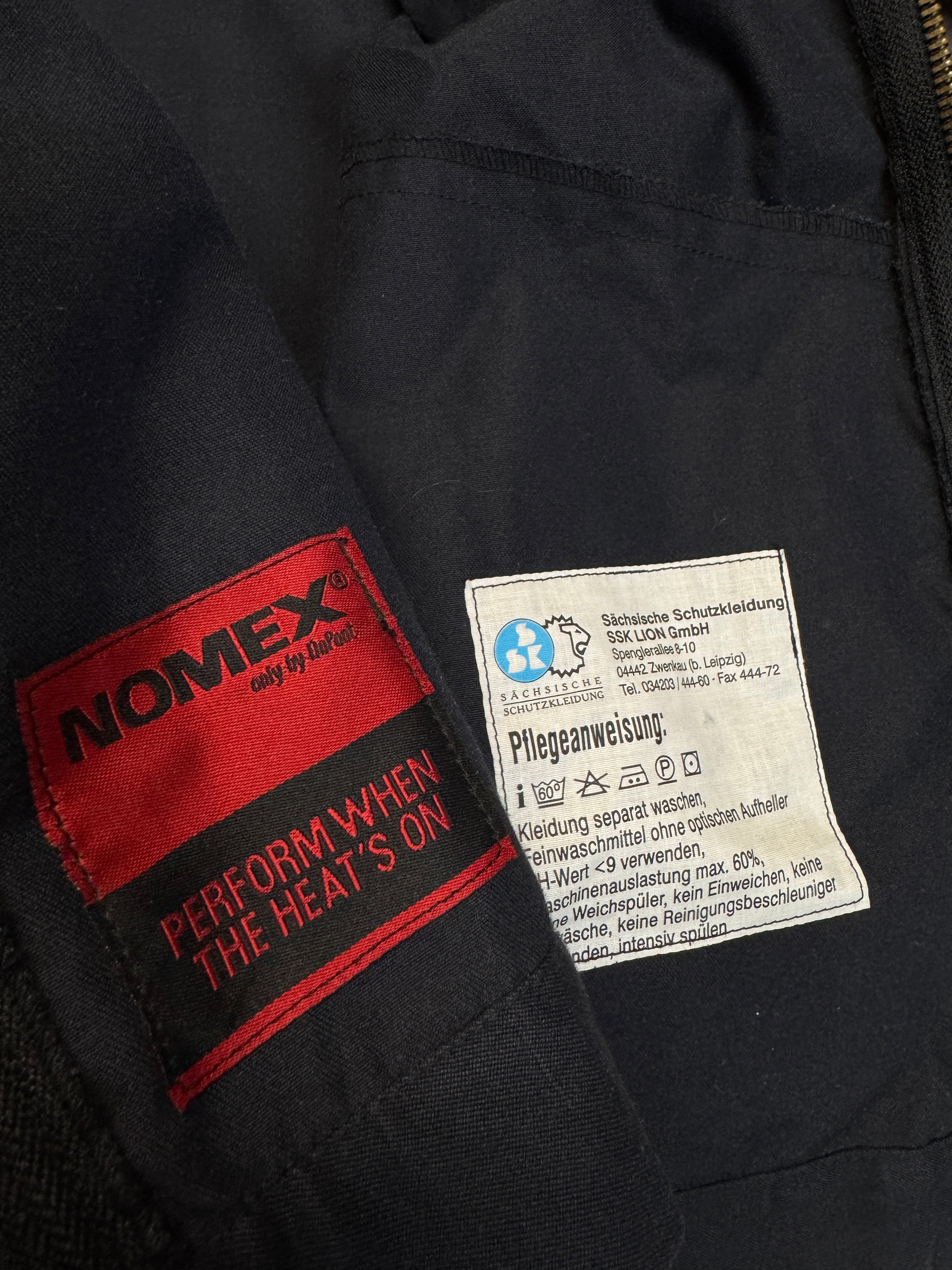 2003 German Police & Fire Jacke WP&FG Barcelona 2003 Schwarz Blau M