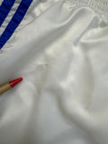 80s Adidas Shorts Nylon Glanz Sprinter Made In Slovenia Weiß