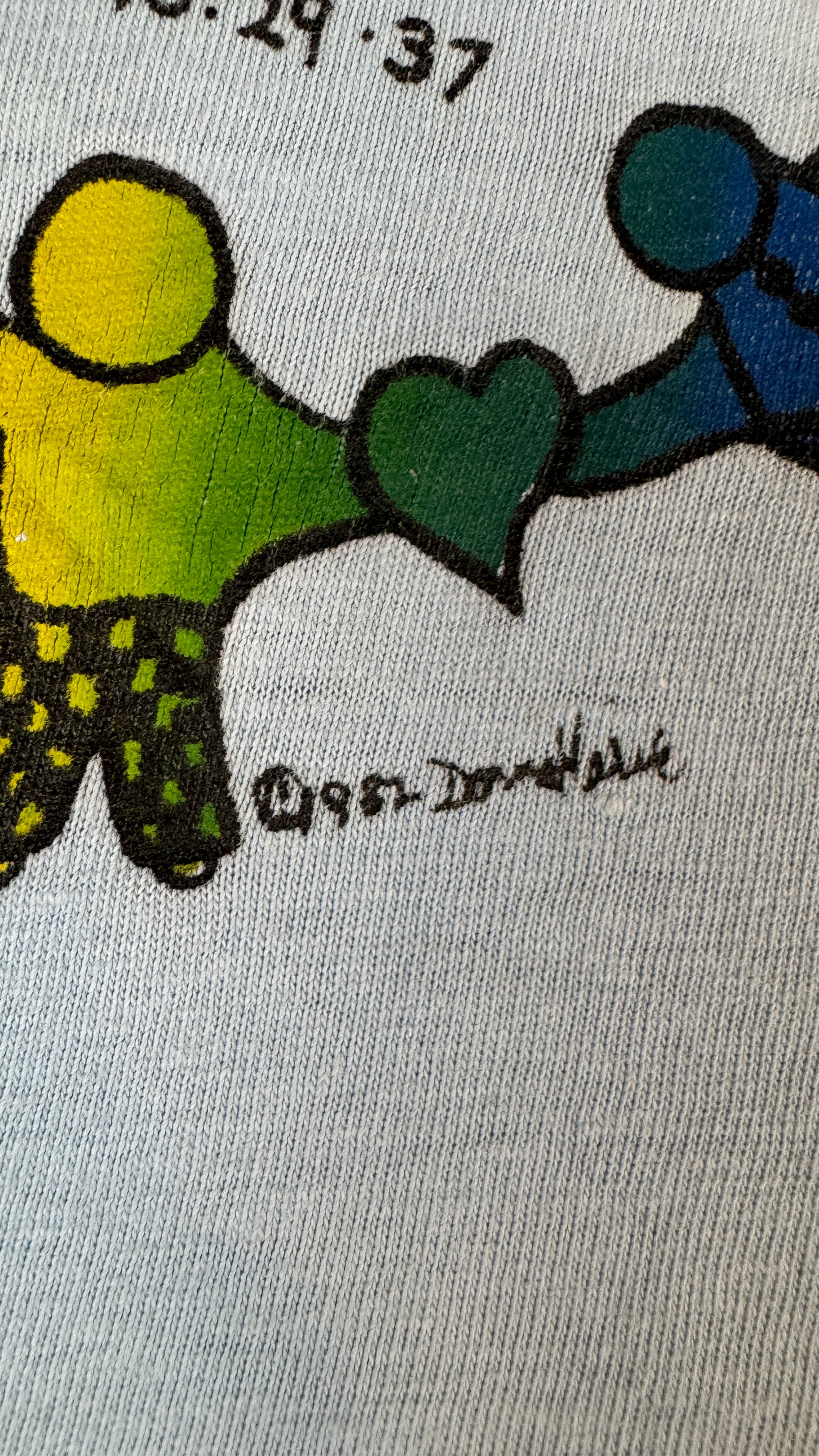 Vintage Hanes Shirt 1982 Good Samaritan Episcopal Church "go and do it likewise" Made In USA Single Stitch Blau L - RareRags