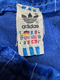 80s Adidas Shorts Nylon Glanz Sprinter "Santiago" Made In West Germany Blau