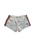 80s Adidas Shorts Nylon Glanz Sprinter Made In West Germany Weiß