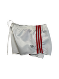 80s Adidas Shorts Nylon Glanz Sprinter Made In West Germany Weiß