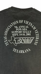 Hanes Shirt 2001 "texas association of vietnam veterans" Schwarz L