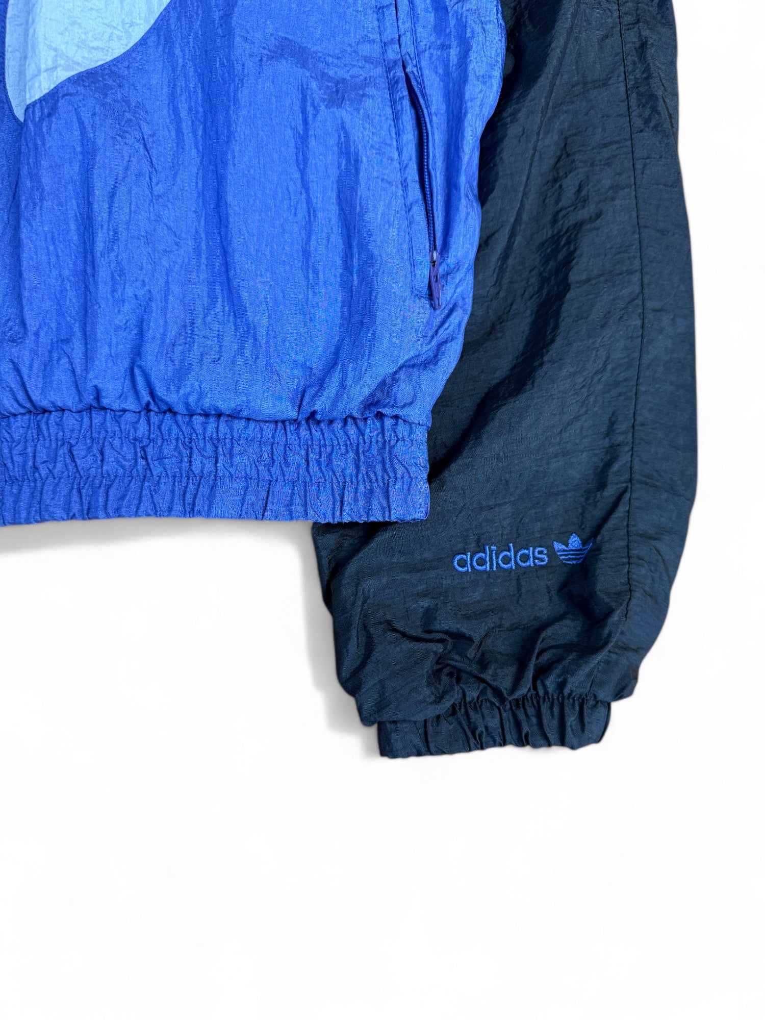 Vintage Adidas Tracksuit Damen 90s Blau Weiß (42) M