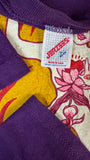 Vintage Jerzees Shirt 90s "Woman Warrior of the Heart" Made In USA, Single Stitch Sleeve Lila L