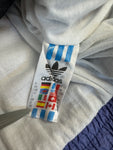 Vintage Adidas Tracksuit Damen 90s Blau Weiß (42) M