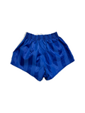 80s Adidas Shorts Nylon Glanz Sprinter Gestreift Made In West Germany Blau