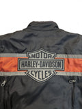 2009 Harley Davidson Bikerjacke Mit Protektoren Schwarz L